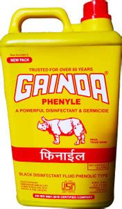 GAINDA Black Phenyle Plain 5ltr PLAIN Price in India - Buy GAINDA Black ...
