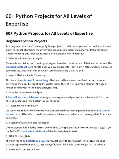 Python Projects List 的图像结果