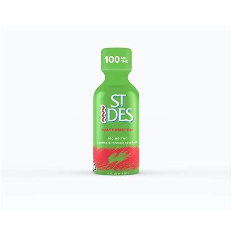 ST. IDES - Watermelon - 4OZ Shot - 100MG | GreenStone