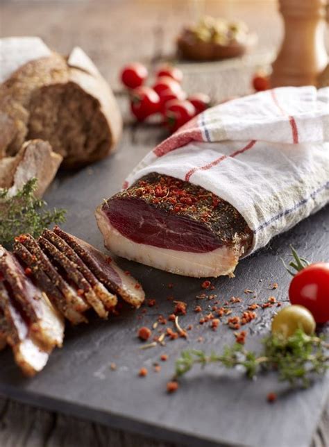 recette magret de canard séché