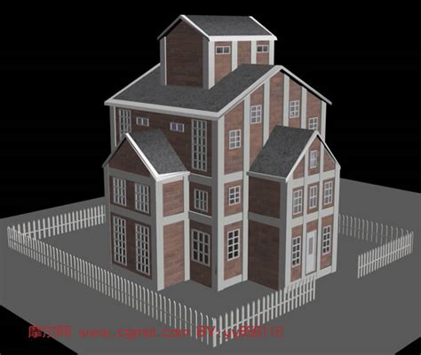 房子建模|三维|场景|ZI_JIA_zeng - 临摹作品 - 站酷 (ZCOOL)