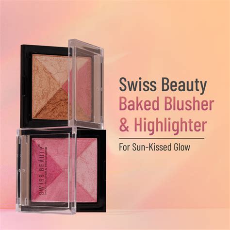Buy Swiss Beauty Baked Blusher & Highlighter Online