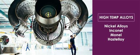 List of Alloy for Jet engine exhausts system and Boiler furnaces
