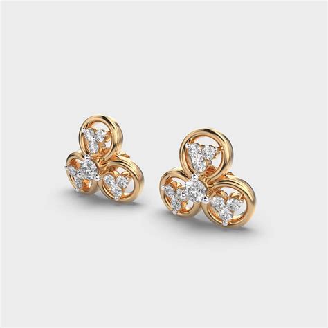 Buy Trinity Sparkle Diamond Earstuds At Jewelbox
