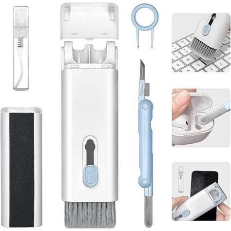 CleanTech: 7-in-1 Electronic Gadget Cleaning Tool & Multipurpose Devic