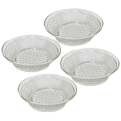 Buy Glass Ideas Snack Plate Set - 13 cm Online at Best Price of Rs 399 ...
