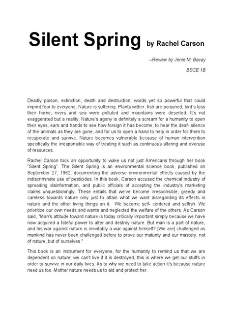 Image result for Probot Silent Spring