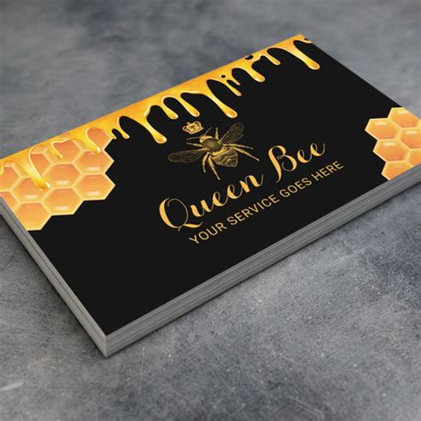 Honey Bee Business Card Template 的图像结果