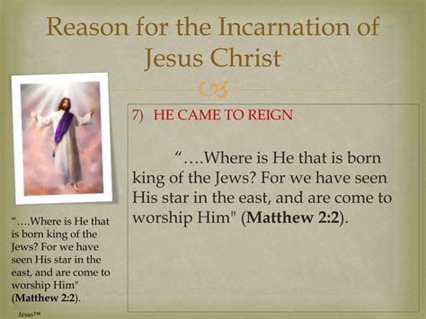 The incarnation of Jesus Christ | PPTX