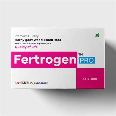 Fertrogen PRO Horny Goat Weed Epimedium Extract With Maca Root Powder ...