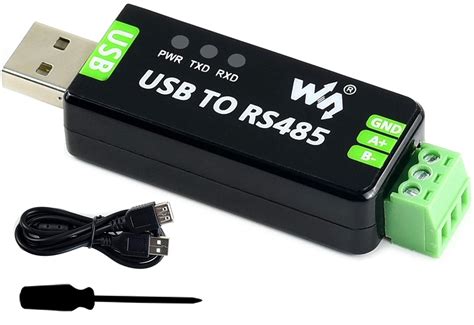 waveshare Industrial USB to RS485 Converter Bidirectional Adapter with ...