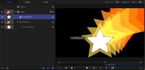 Select or lock control points in Motion - Apple Support (IN)