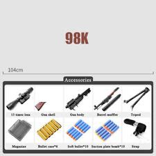 98k AWM Shell Eject Sniper Toy Gun EVA Soft Bullet India | Ubuy