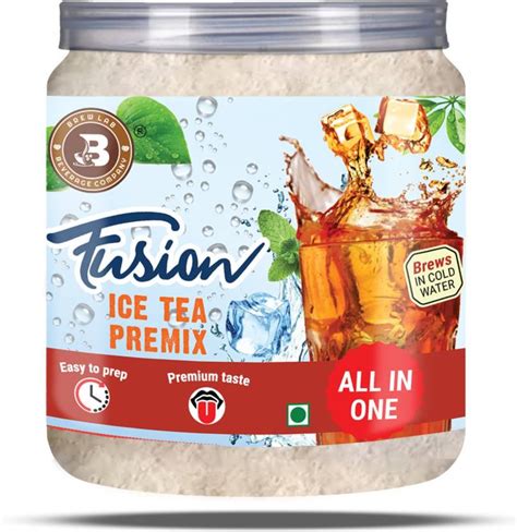 Brew Lab Premium & Tasty Fusion Ice Tea | Easy To Prepare Keeps You ...