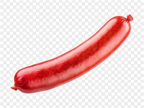 A sausage food isolated on transparent background | Premium AI ...