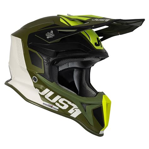 Just-1 J18 Mips Pulsar Ltd Army Green Matt Helmet
