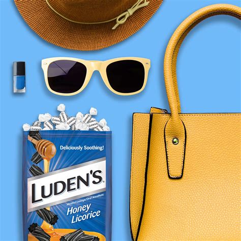 Luden's Deliciously Soothing Throat Drops, Honey Licorice Flavor, 30 CT ...