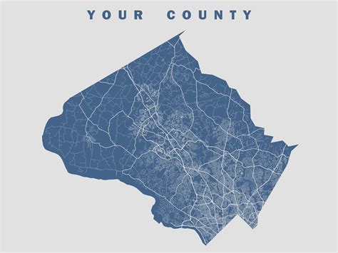 Image result for County Map Color