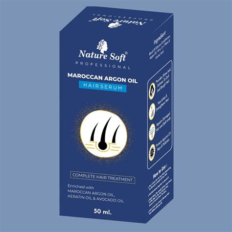 Moroccan Argan Oil Hair Serum – Nature Soft Professional