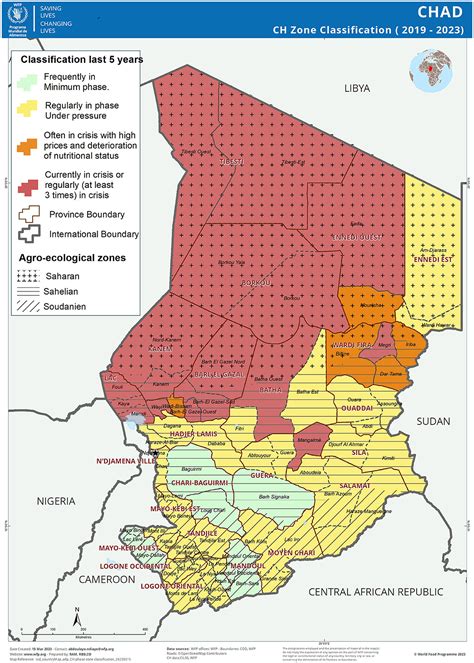 Frontiers | Temporal trends of food insecurity in Chad, 2016–2021