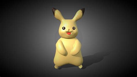 Pikachu - 3D model by Xiaozih [4a905a3] - Sketchfab