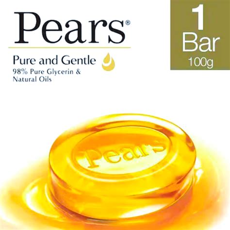 Pears Pure & Gentle Glycerin & Natural Oils, 75 g – Panchamrutha