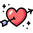 Cupid arrow Icons & Symbols