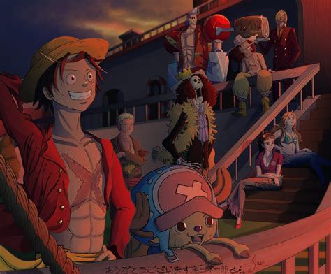 One Piece Luffy Crew