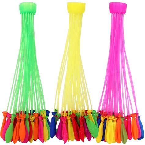 Niku Automatic Fill and Tie Magic Water Balloons for Holi - Multicolour ...
