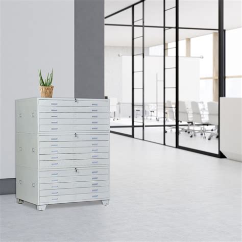Buy 5-Drawer Steel Flat File Map Architect Cabinet Documents Office ...