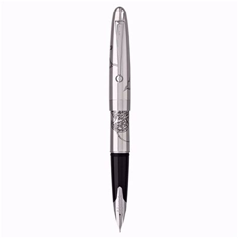Pilot Sterling Silver Hawk CT Fountain Pen