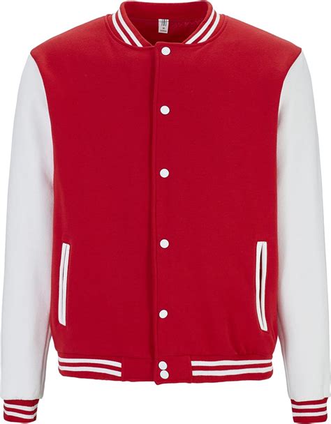 Buy TRIFUNESS Varsity Jacket Letterman Jacket Baseball Jacket with Long ...