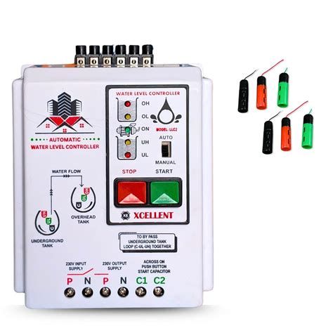 Microtail Fully Automatic Water Level Controller with sensors for ...