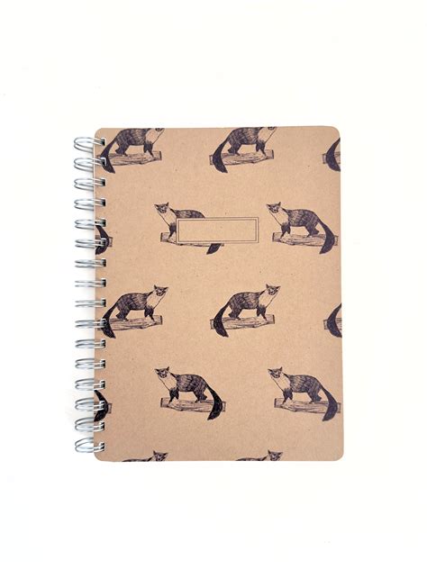 Large Wiro Notebook: Nilgiri Marten – Malabar Press