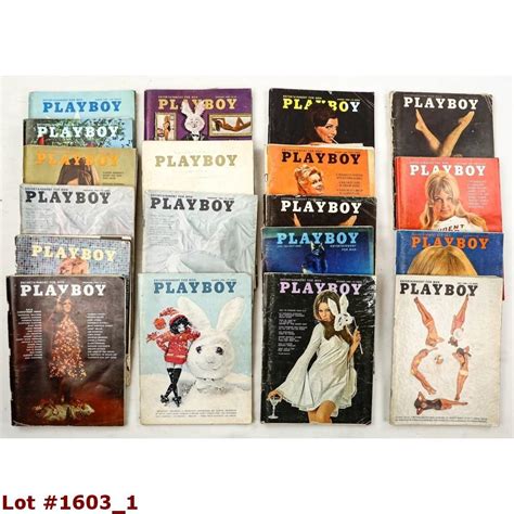 Sold Price: Lot of Vintage Playboy Magazines - July 6, 0120 10:00 AM CDT