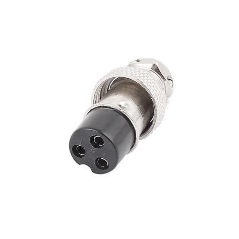 ELECTROPRIME 16mm 3P Male and Female Metal Aviation Socket Connector ...
