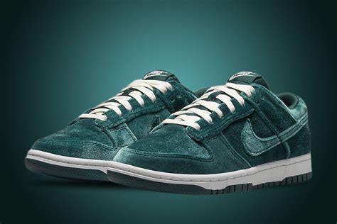 Where to buy Nike Dunk Low “Bright Spruce Velvet” shoes? Price and more ...