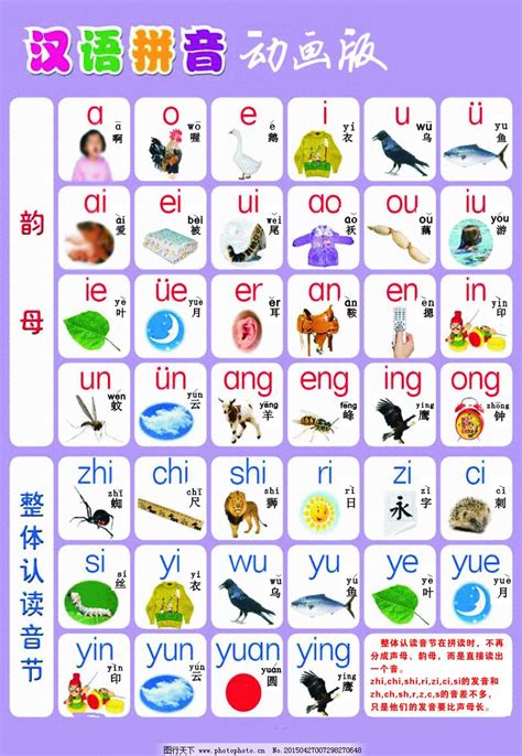 汉语拼音字母表图_宣传单彩页_海报设计_图行天下图库