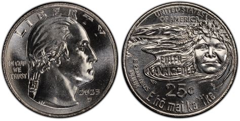 2023-D 25C Edith Kanaka'ole (Regular Strike) American Women Quarters ...