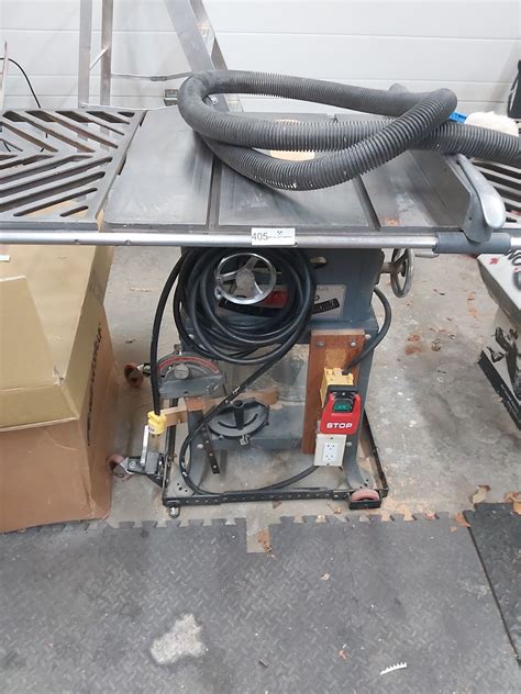 Beaver Power/Rockwell Table Saw Model# 6200 with "Farm Duty Motor ...