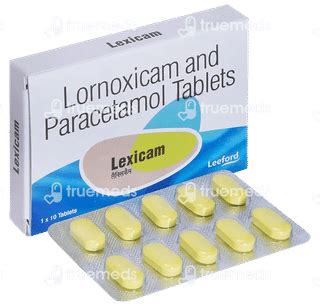 Lexicam 8325 Mg Tablet 10 - Uses, Side Effects, Dosage, Price | Truemeds