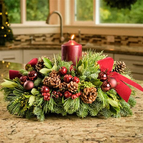 Fresh Christmas Centerpieces | Centerpiece Gifts | Lynch Creek Farm