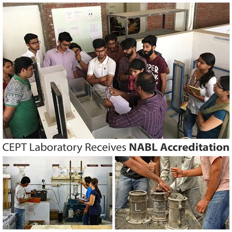 NABL Accreditation for CEPT Laboratory - News - CEPT