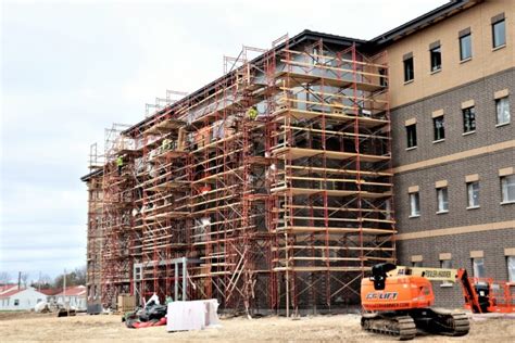 First Fort McCoy transient training barracks construction project ...