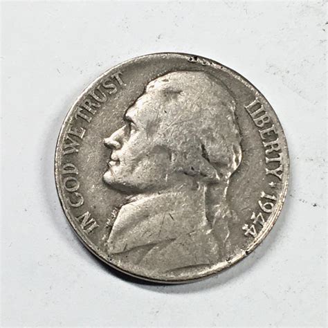 RARE 1944 NO P Mint Mark Henning Jefferson Nickel | Property Room