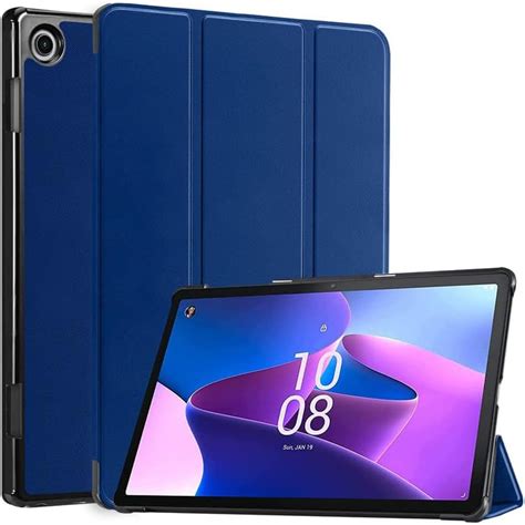 Robustrion Smart Trifold Hard Back Flip Stand Case for Lenovo Tab M10 ...