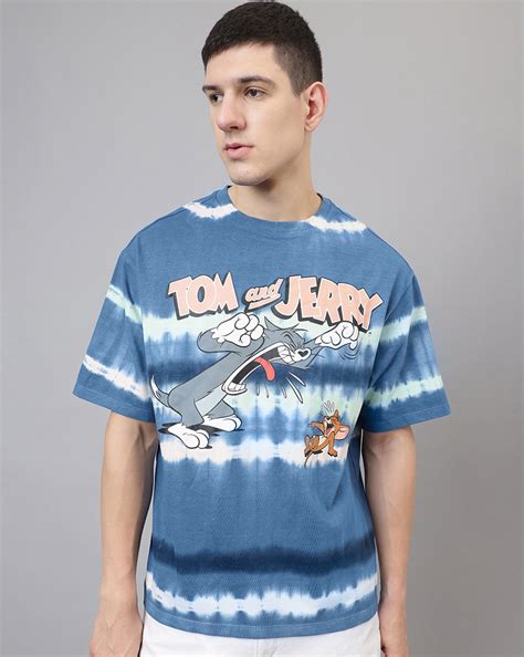 Tom & Jerry Printed oversized Tshirt For Men – Free Authority