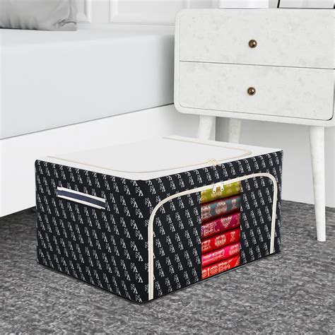 Kuber Industries Storage Box | Steel Frame Storage Box | Clothes ...