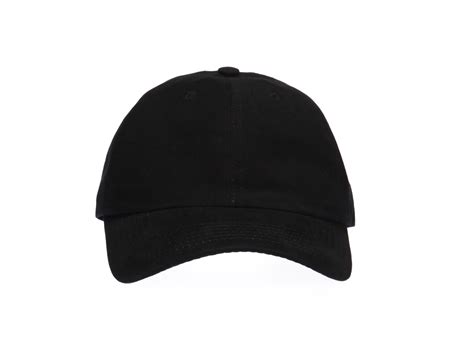 Black Baseball Cap, Mockup, Sports Headwear Transparent