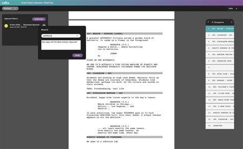 Image result for Celtx Sample Script Download